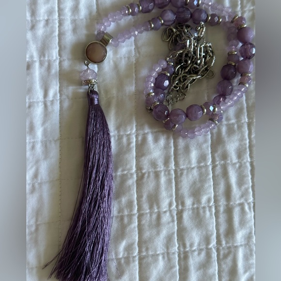 NY&Co Beaded Long Necklace pair. - Picture 5 of 14